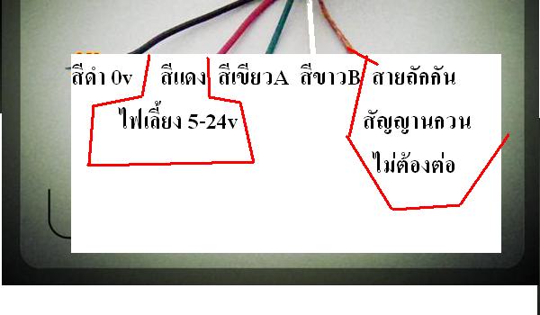 ENCODER 400pulse  สำหรับต่อ motor และ แกนต่างๆ