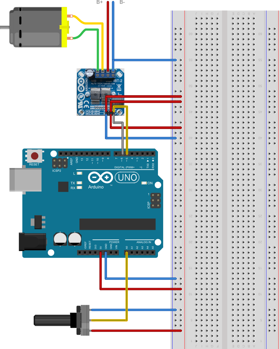 ชุดขับ motor DC 43A ด้วย IGBT แบบ H-bridge